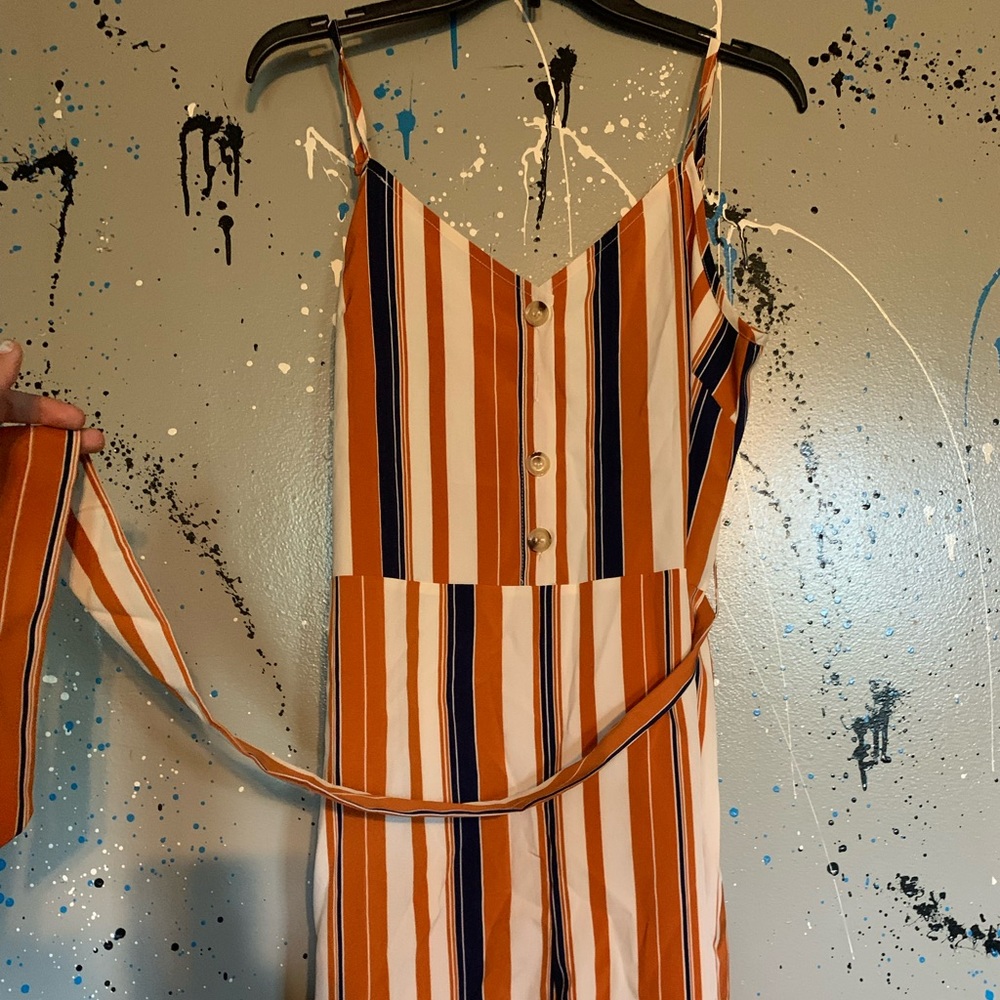 Strip Shein Romper